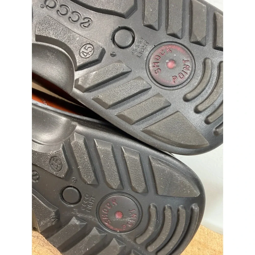 Ecco men leather